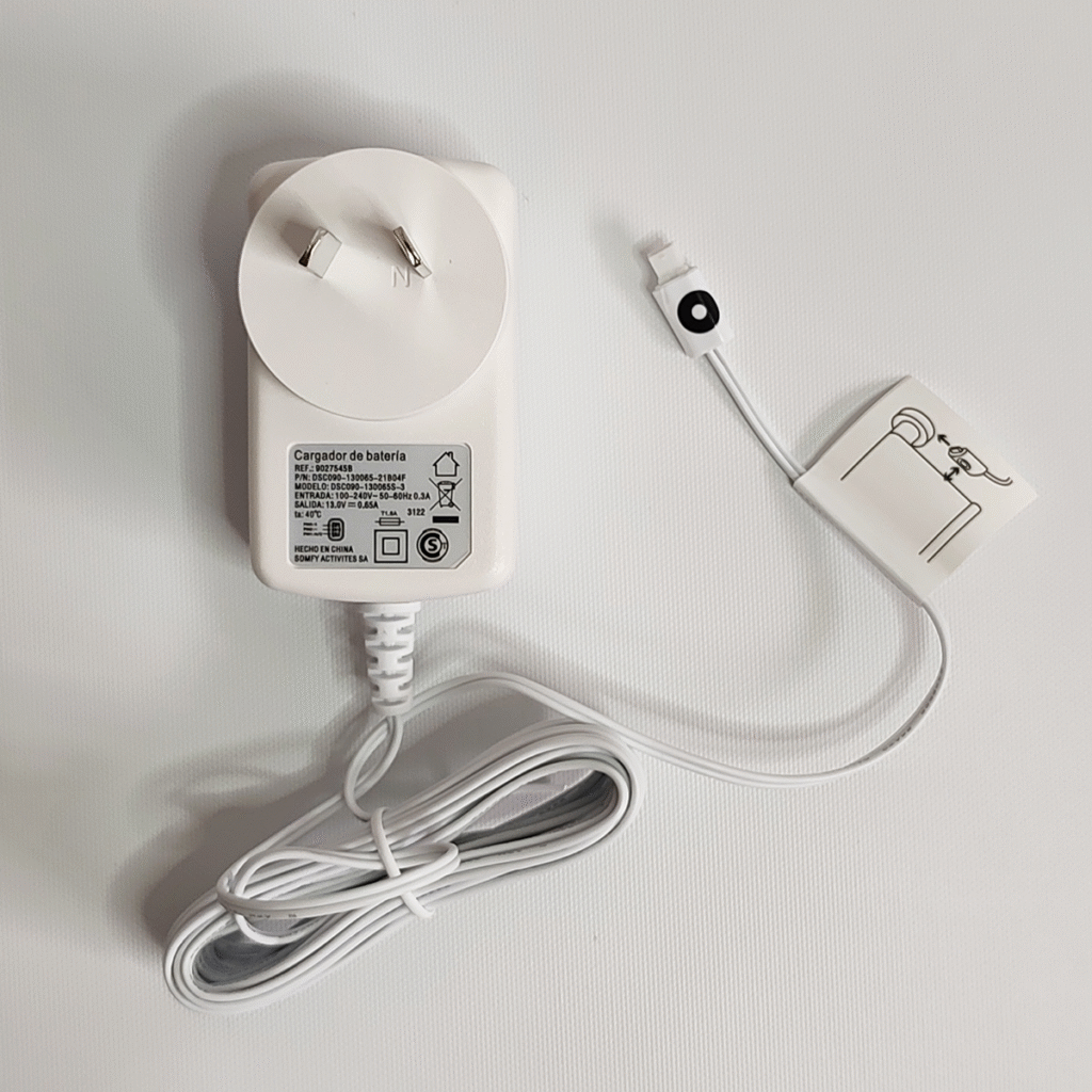 Cargador Para Motor Somfy – Bateria Recargable Litio-ion